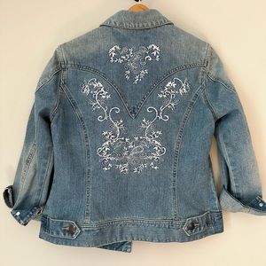 Embroidered Jean Jacket